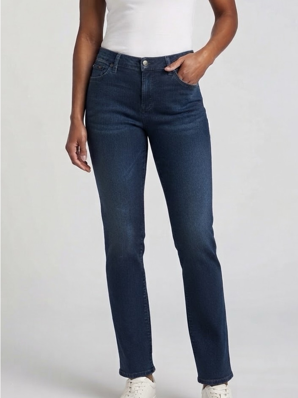 Lee Lower On The Hip Indigo Straight-Leg Women’s Jeans 14
